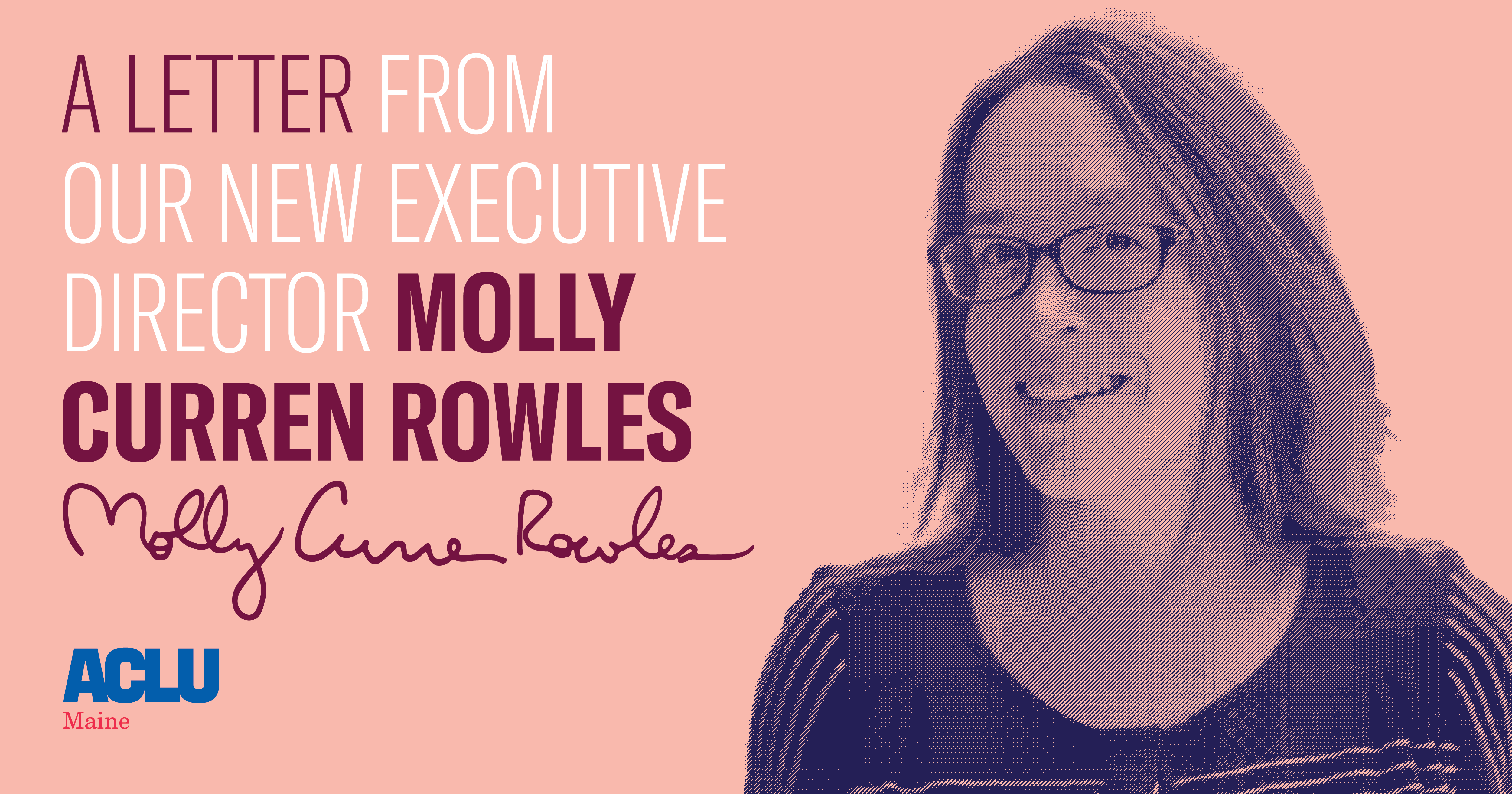 A Letter from Our New Executive Director Molly Curren Rowles