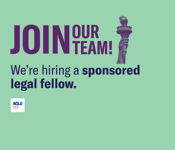 Join our team! We're hiring a sponsored legal fellow.